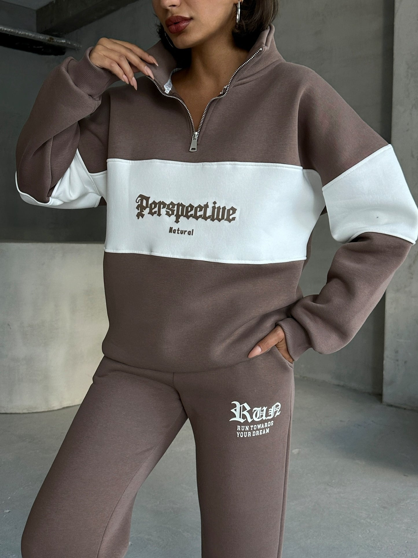 PERSPECTIVE SUIT (BRUIN)