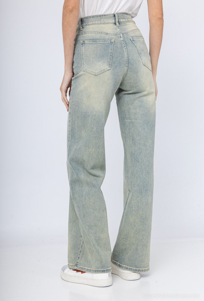 SAM WIDE LEG JEANS