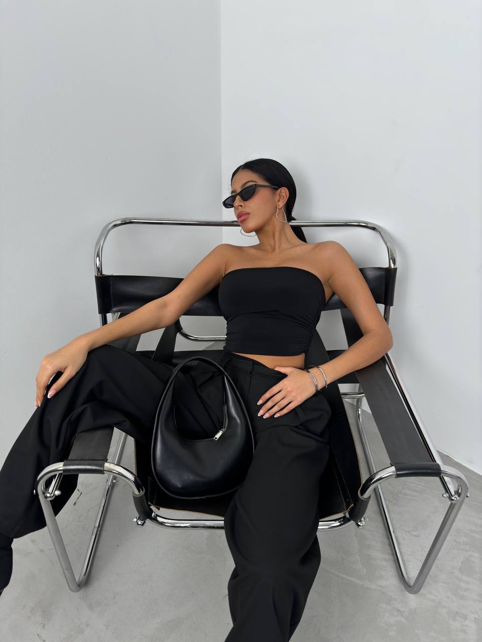 ACY TOP (ZWART)