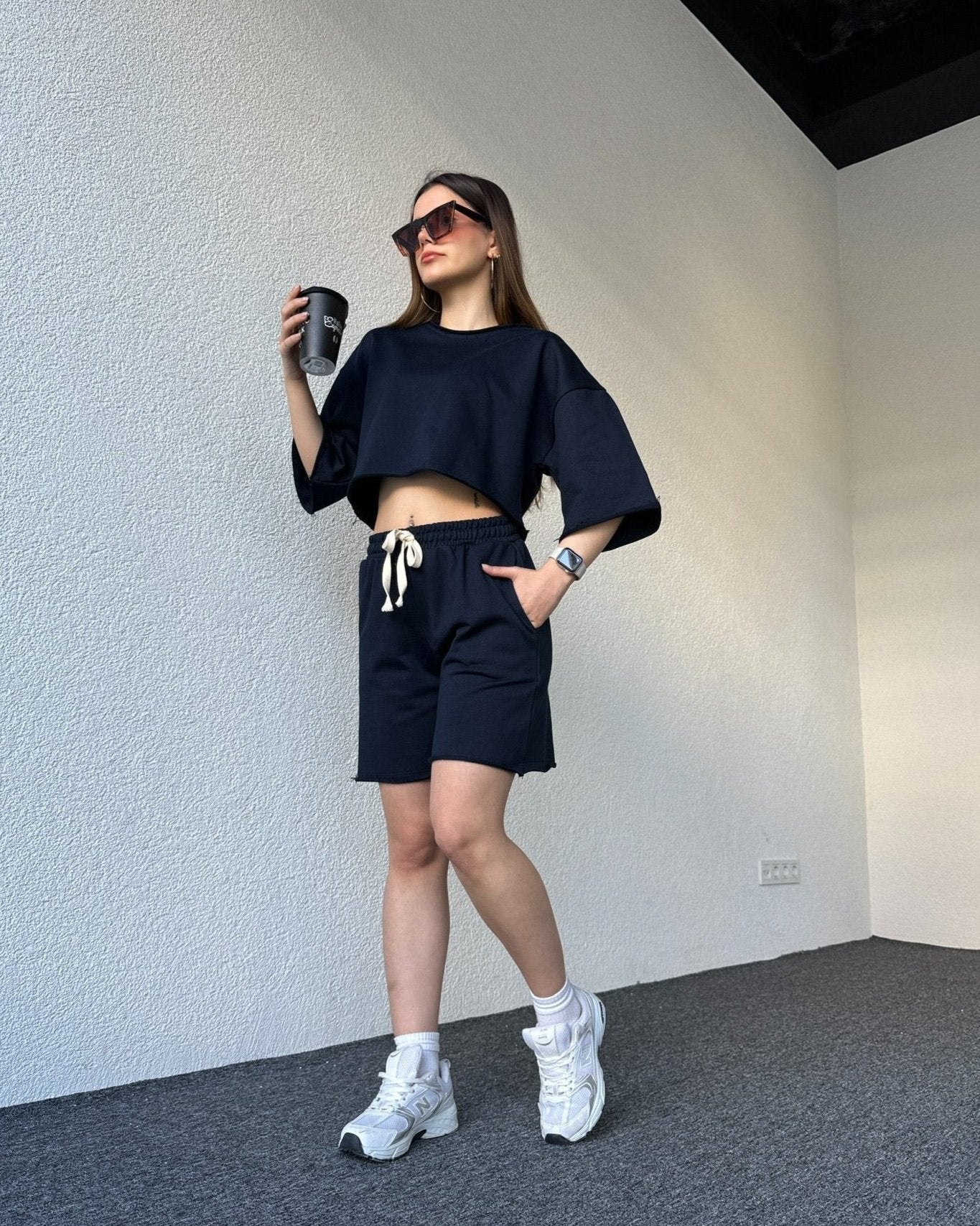 JOGGER SET (NAVY)
