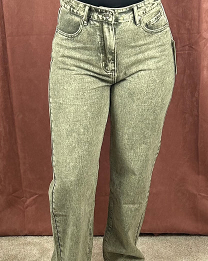 DENIM JEANS (GROEN)