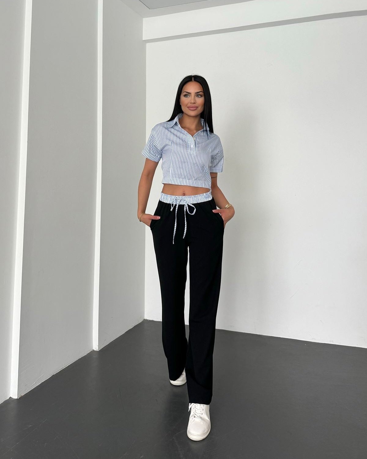 DANAE TWO-PIECE (BLAUW)