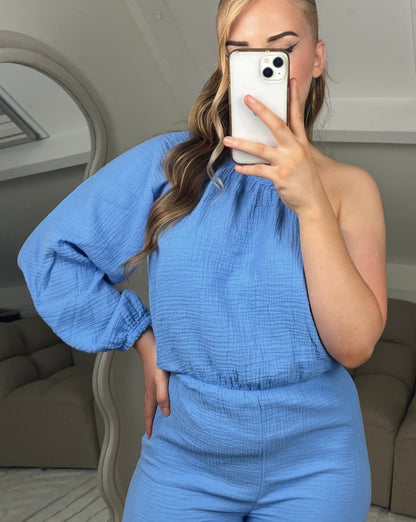 MOANA JUMPSUIT (BLAUW)