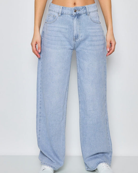 WIDE LEG JEANS (DENIM)