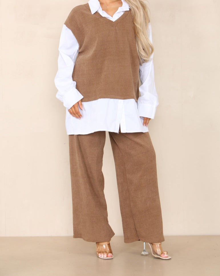SAND TWO-PIECE (CAMEL)