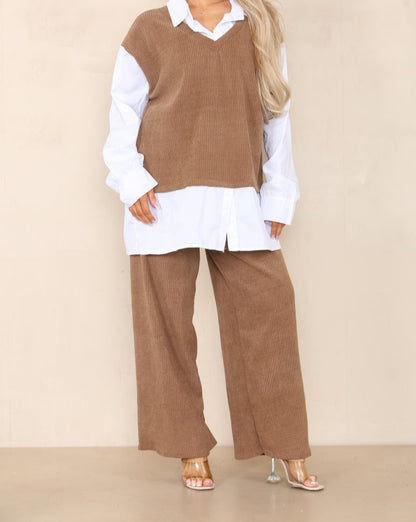 SAND TWO-PIECE (CAMEL)