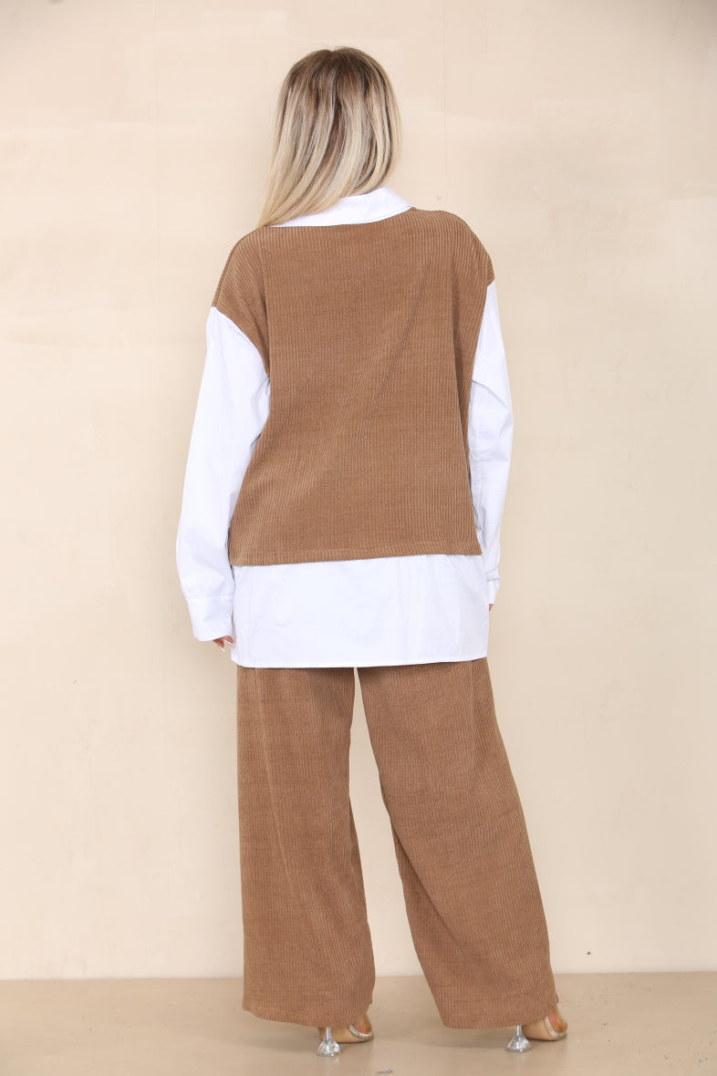 SAND TWO-PIECE (CAMEL)