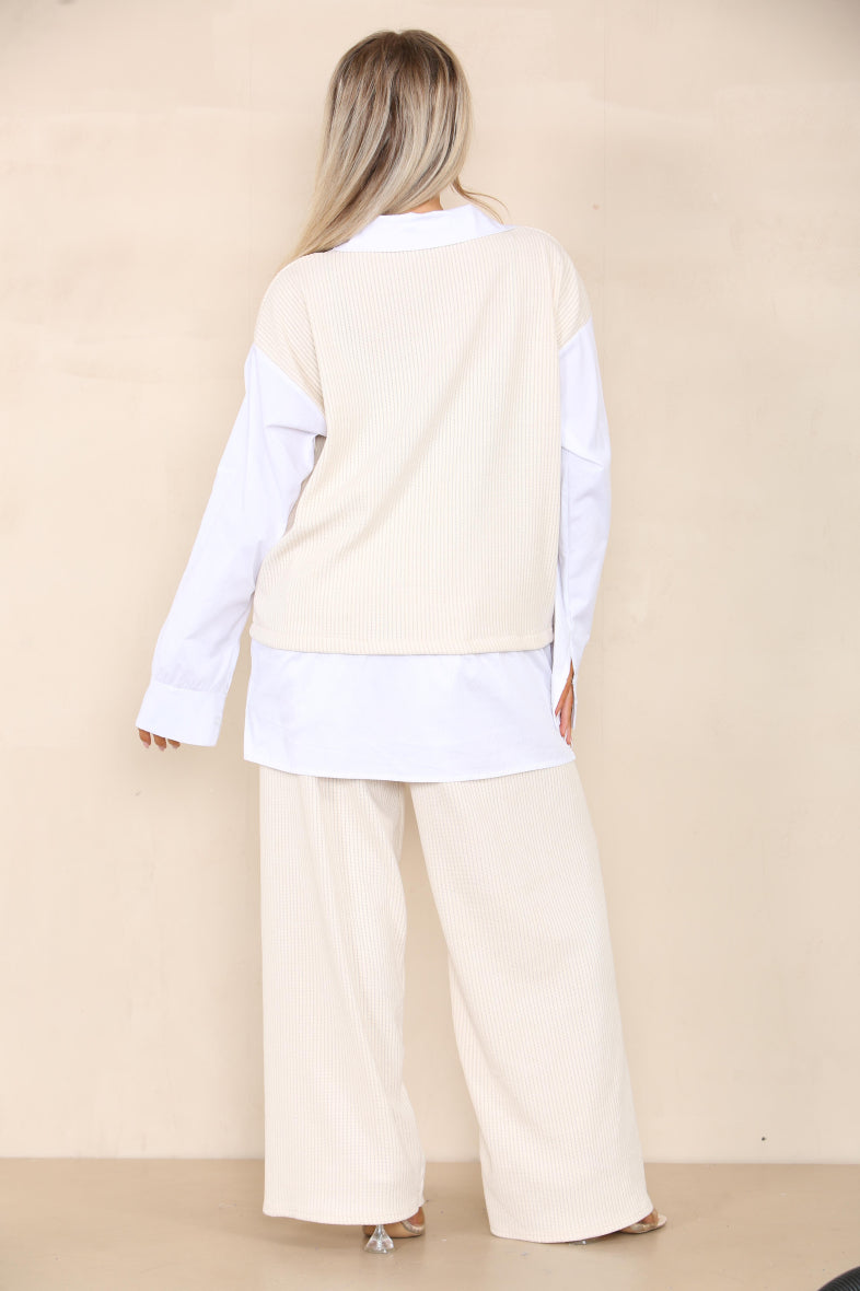 SAND TWO-PIECE (CREME)